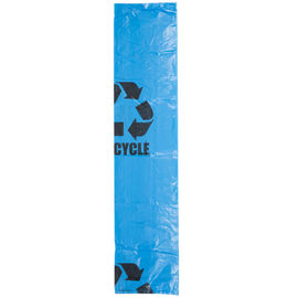 ถุงขยะพลาสติกสีฟ้า 1.2 มิล 40 - 45 แกลลอนเป็นมิตรต่อสิ่งแวดล้อม