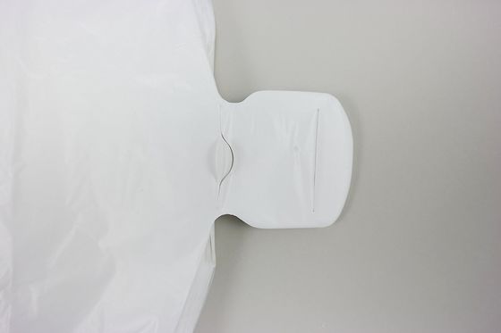 T Shirt Shopping Bags 13 mic.  1000 / case, WHITE Color With Printing, วัสดุ HDPE